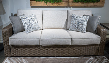 Laguna Heights Outdoor Sofa with Cushion - Furniture 4 Less (Jacksonville, NC)
