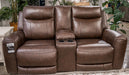 Gravier Power Reclining Loveseat with Console - Furniture 4 Less (Jacksonville, NC)
