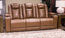 Gruaro Power Reclining Sofa - Furniture 4 Less (Jacksonville, NC)