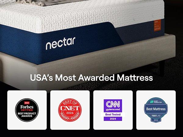 Nectar Ultra Memory Foam 5.1 Mattress - Furniture 4 Less (Jacksonville, NC)