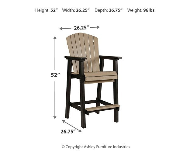Fairen Trail Barstool (Set of 2) - Furniture 4 Less (Jacksonville, NC)
