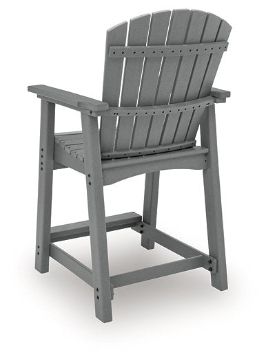 Sanctuary Beach Outdoor Counter Height Bar Stool (Set of 2) - Furniture 4 Less (Jacksonville, NC)