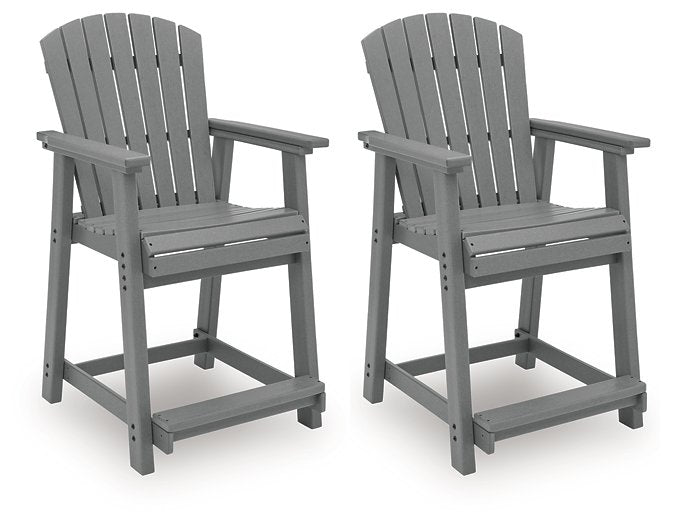 Sanctuary Beach Outdoor Counter Height Bar Stool (Set of 2) - Furniture 4 Less (Jacksonville, NC)