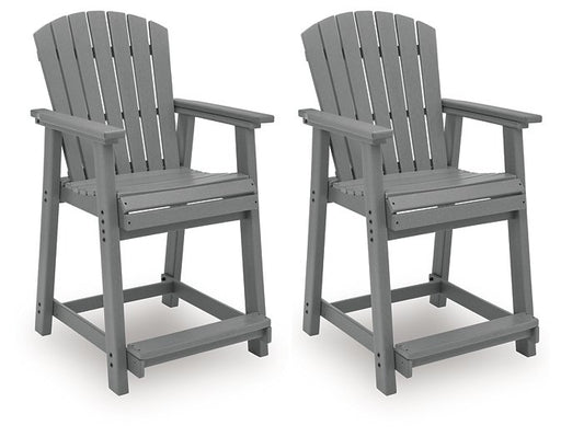 Sanctuary Beach Outdoor Counter Height Bar Stool (Set of 2) - Furniture 4 Less (Jacksonville, NC)