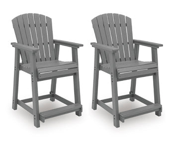 Sanctuary Beach Outdoor Counter Height Bar Stool (Set of 2) - Furniture 4 Less (Jacksonville, NC)