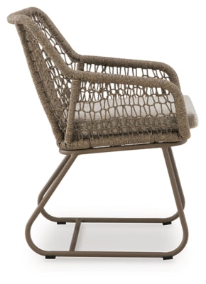 Majors Beach Outdoor Table and 2 Chairs - Furniture 4 Less (Jacksonville, NC)