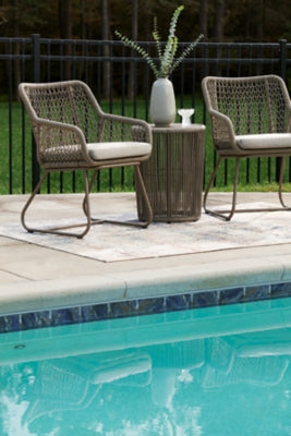 Majors Beach Outdoor Table and 2 Chairs - Furniture 4 Less (Jacksonville, NC)