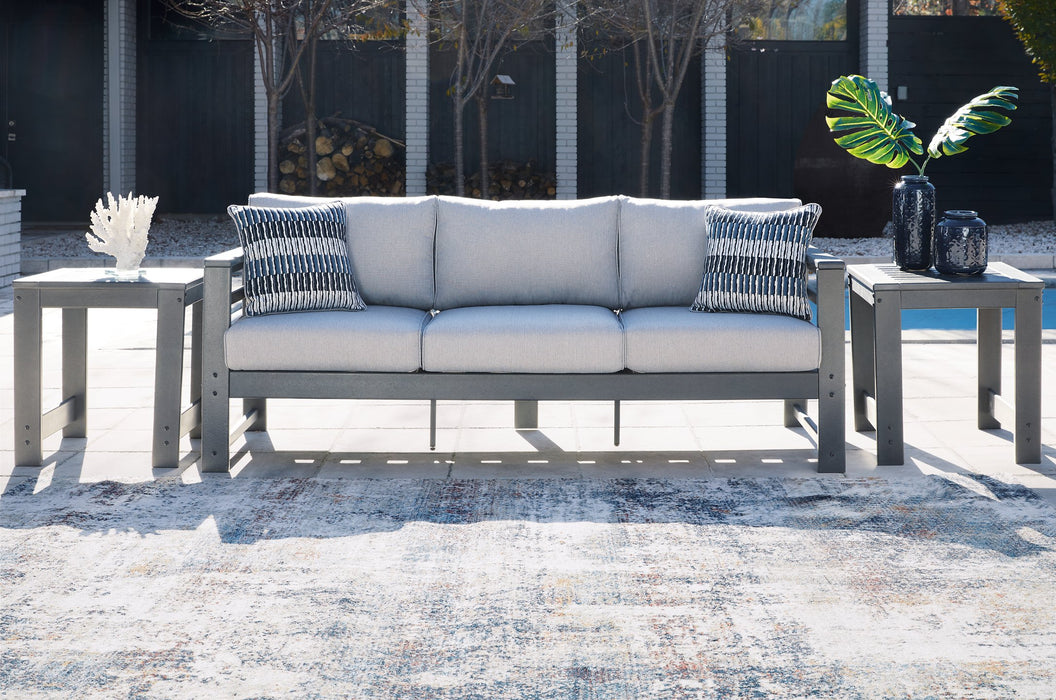 Amora Outdoor Sofa with Cushion - Furniture 4 Less (Jacksonville, NC)