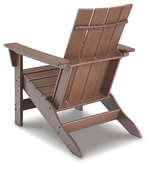 Emmeline 2 Adirondack Chairs with Tete-A-Tete Table Connector - Furniture 4 Less (Jacksonville, NC)