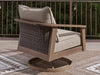 Harmony Headlands Outdoor Swivel Lounge with Cushion - Furniture 4 Less (Jacksonville, NC)