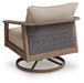 Harmony Headlands Outdoor Swivel Lounge with Cushion - Furniture 4 Less (Jacksonville, NC)