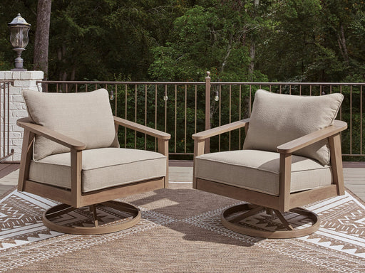 Harmony Headlands Outdoor Swivel Lounge with Cushion - Furniture 4 Less (Jacksonville, NC)