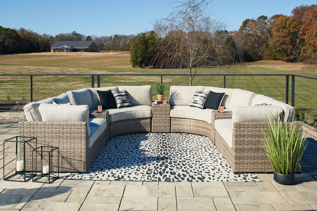 Calworth Outdoor Sectional - Furniture 4 Less (Jacksonville, NC)