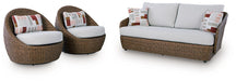 Double Point Outdoor Seating Set - Furniture 4 Less (Jacksonville, NC)