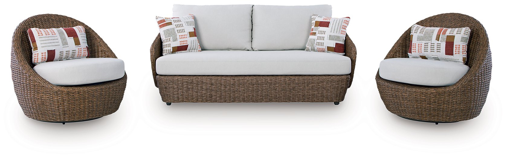 Double Point Outdoor Seating Set - Furniture 4 Less (Jacksonville, NC)
