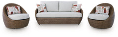 Double Point Outdoor Seating Set - Furniture 4 Less (Jacksonville, NC)
