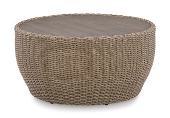 Danson Outdoor Coffee Table - Furniture 4 Less (Jacksonville, NC)