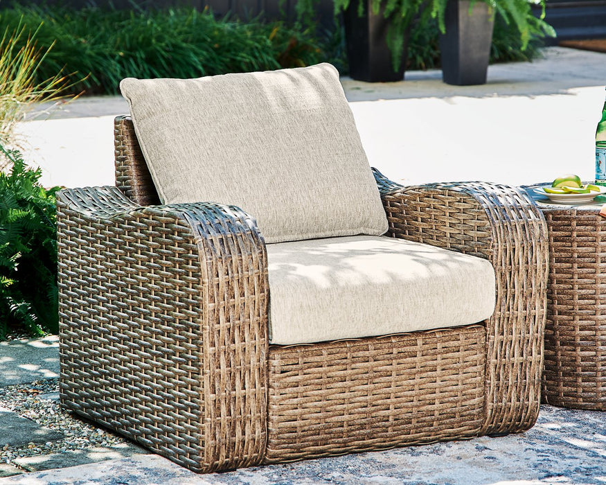 Sandy Bloom Outdoor Upholstery Set