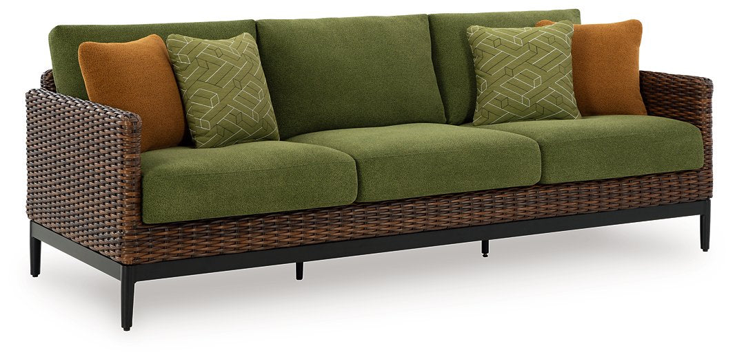 Horizon Hall Outdoor Sofa with Cushion - Furniture 4 Less (Jacksonville, NC)