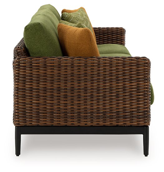 Horizon Hall Outdoor Sofa with Cushion - Furniture 4 Less (Jacksonville, NC)