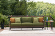 Horizon Hall Outdoor Sofa with Cushion - Furniture 4 Less (Jacksonville, NC)