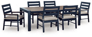 East Beach Outdoor Dining Set - Furniture 4 Less (Jacksonville, NC)