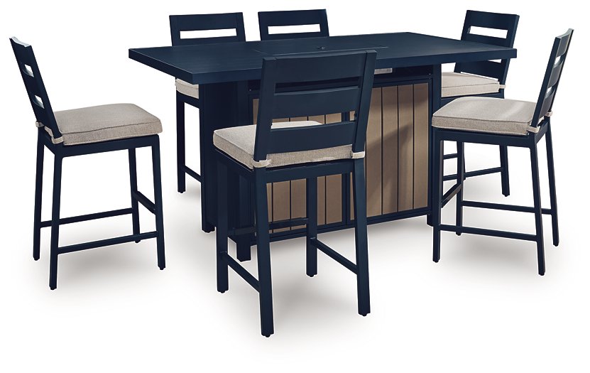 East Beach Outdoor Dining Set - Furniture 4 Less (Jacksonville, NC)