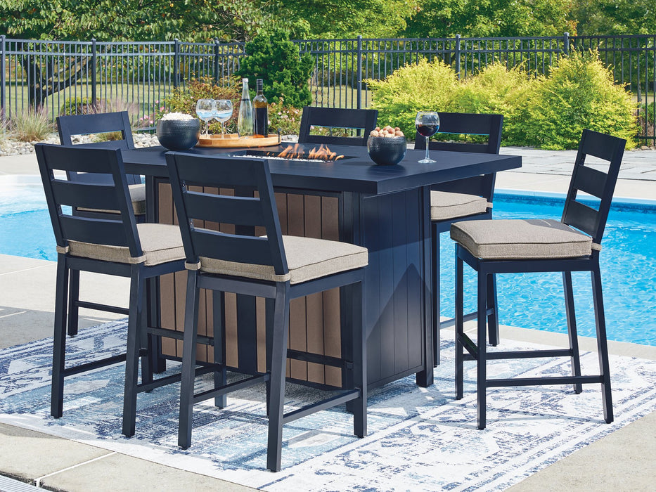 East Beach Outdoor Dining Set - Furniture 4 Less (Jacksonville, NC)