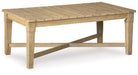 Carter Hall Outdoor Coffee Table - Furniture 4 Less (Jacksonville, NC)