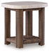 Dolan Creek Outdoor End Table - Furniture 4 Less (Jacksonville, NC)