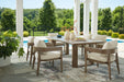 Serene Bay Outdoor Dining Set - Furniture 4 Less (Jacksonville, NC)