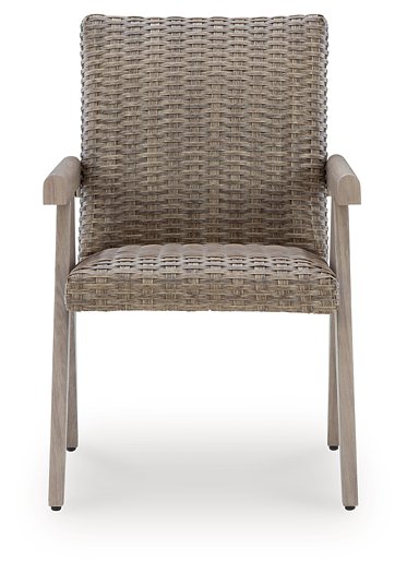 Cliff Trails Outdoor Arm Chair (Set of 2) - Furniture 4 Less (Jacksonville, NC)