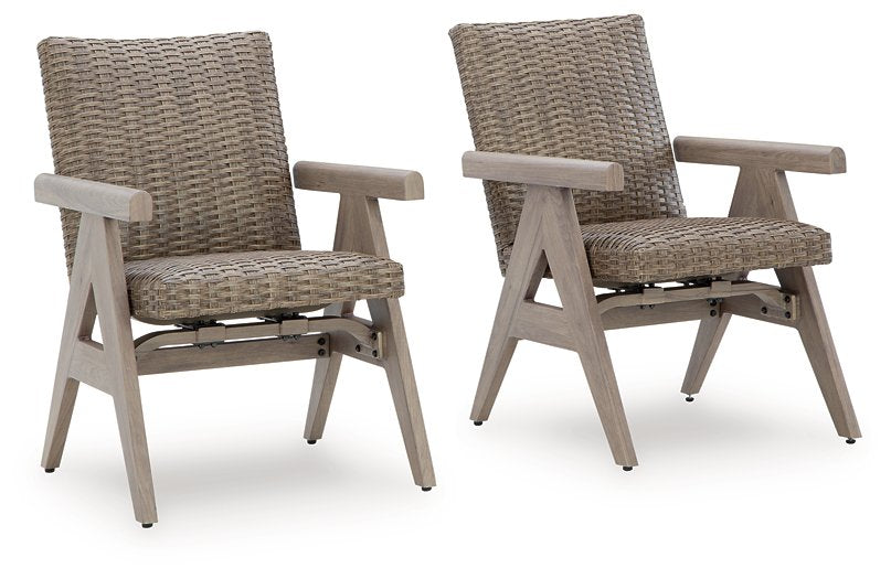 Cliff Trails Outdoor Rocking Arm Chair (Set of 2) - Furniture 4 Less (Jacksonville, NC)