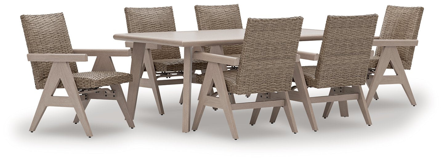 Cliff Trails Outdoor Dining Set - Furniture 4 Less (Jacksonville, NC)