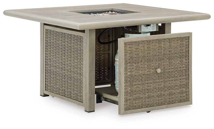 Cliff Trails Fire Pit Table - Furniture 4 Less (Jacksonville, NC)