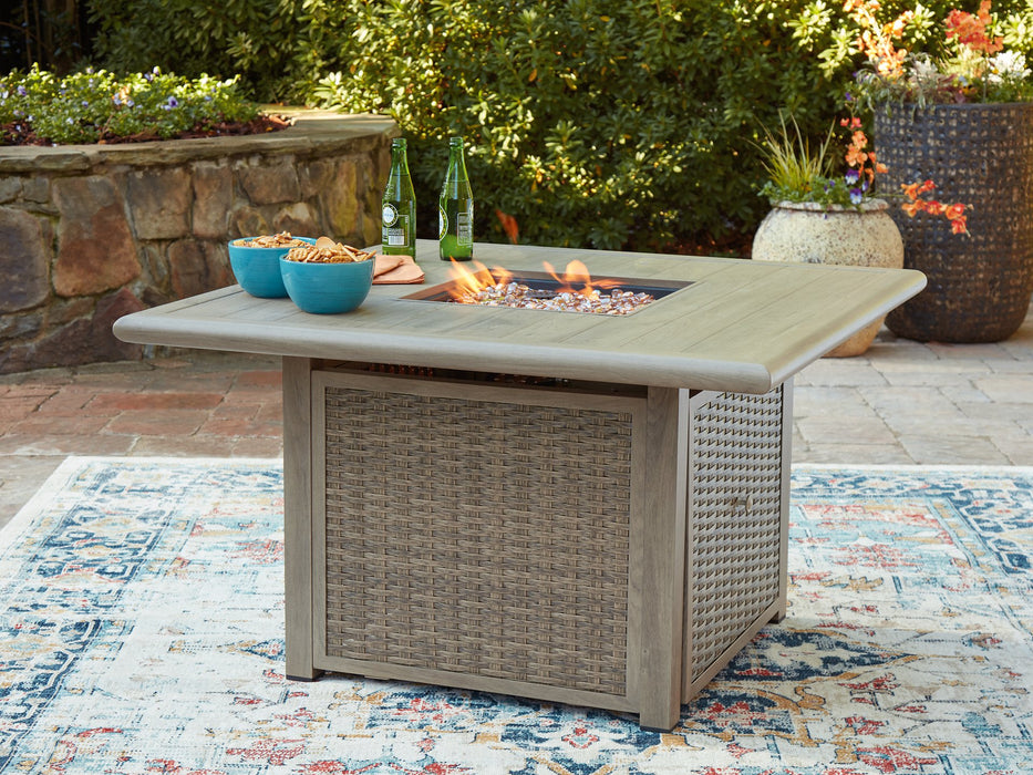 Cliff Trails Fire Pit Table - Furniture 4 Less (Jacksonville, NC)