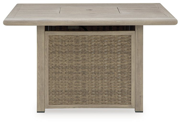 Cliff Trails Fire Pit Table - Furniture 4 Less (Jacksonville, NC)