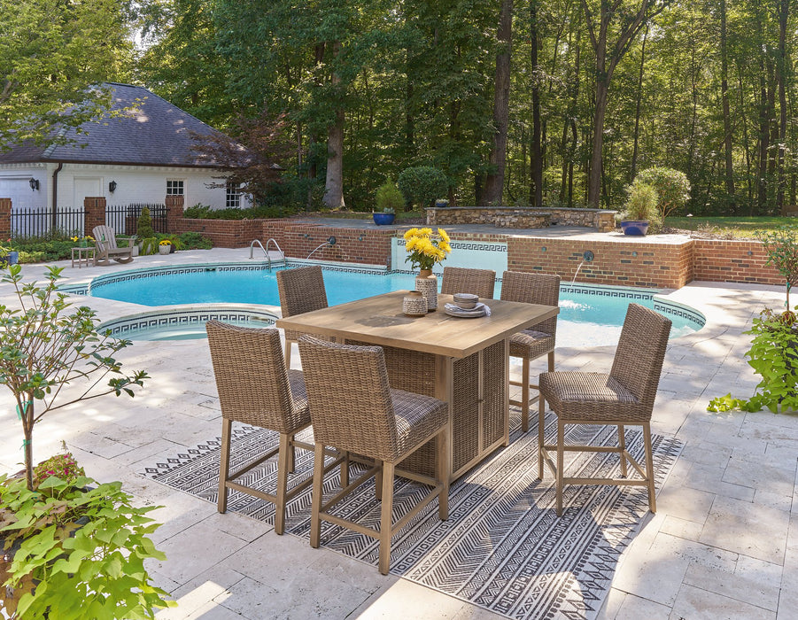 Walton Bridge Outdoor Dining Set - Furniture 4 Less (Jacksonville, NC)