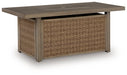 Laguna Heights Outdoor Fire Pit Table - Furniture 4 Less (Jacksonville, NC)