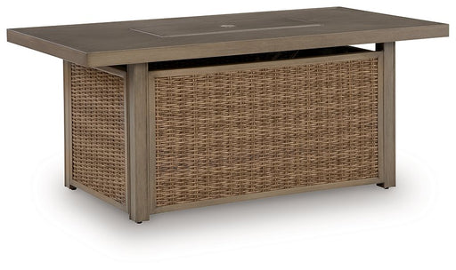 Laguna Heights Outdoor Fire Pit Table - Furniture 4 Less (Jacksonville, NC)