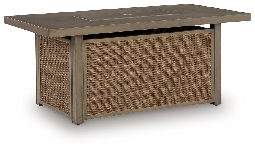 Laguna Heights Outdoor Fire Pit Table - Furniture 4 Less (Jacksonville, NC)