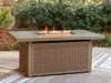 Laguna Heights Outdoor Fire Pit Table - Furniture 4 Less (Jacksonville, NC)