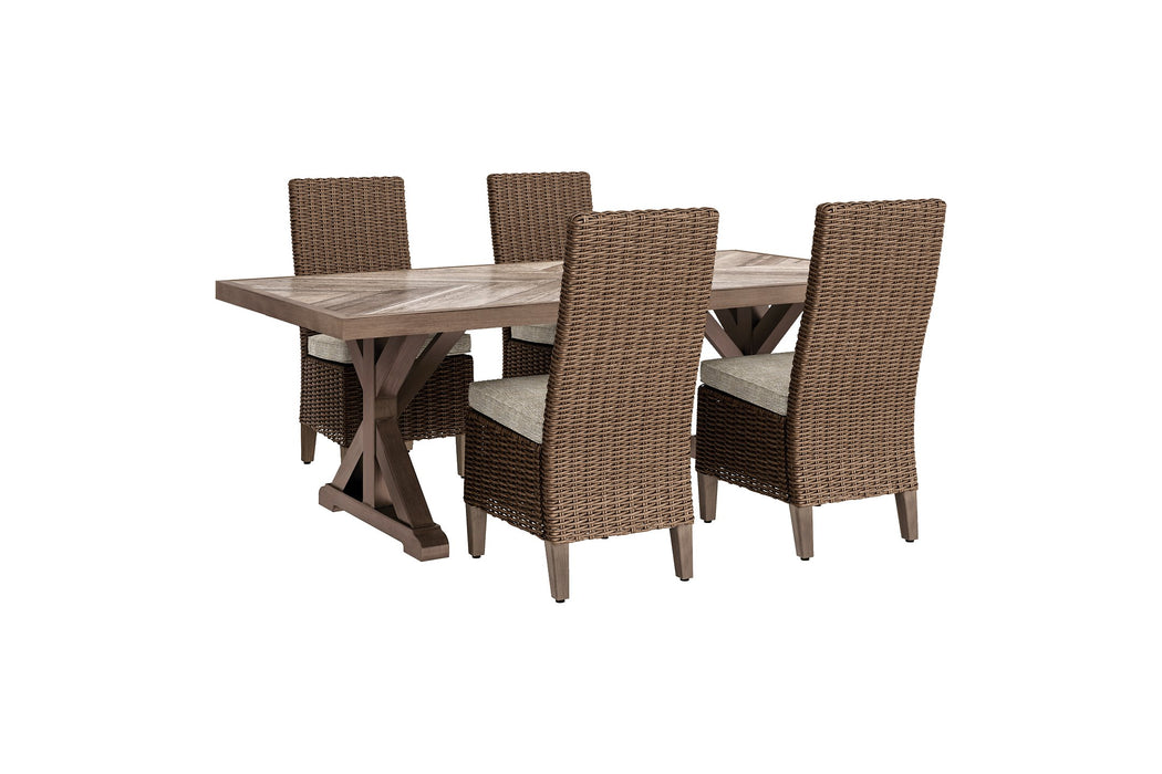 Beachcroft Outdoor Dining Set - Furniture 4 Less (Jacksonville, NC)