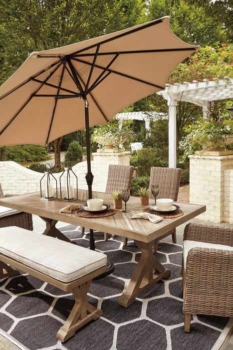 Beachcroft Outdoor Dining Set - Furniture 4 Less (Jacksonville, NC)