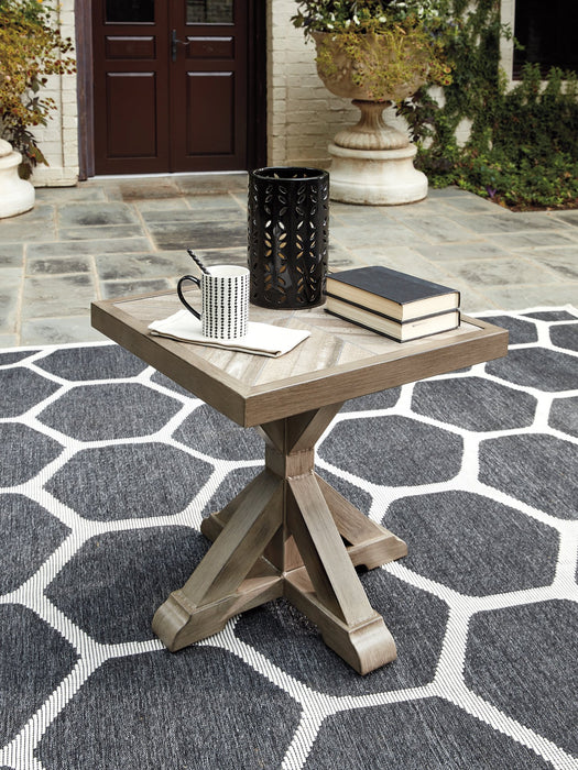 Beachcroft Outdoor End Table - Furniture 4 Less (Jacksonville, NC)