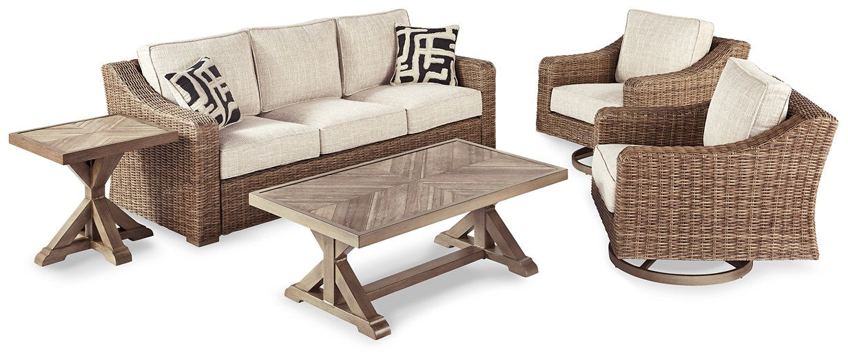 Beachcroft Outdoor Seating Set - Furniture 4 Less (Jacksonville, NC)