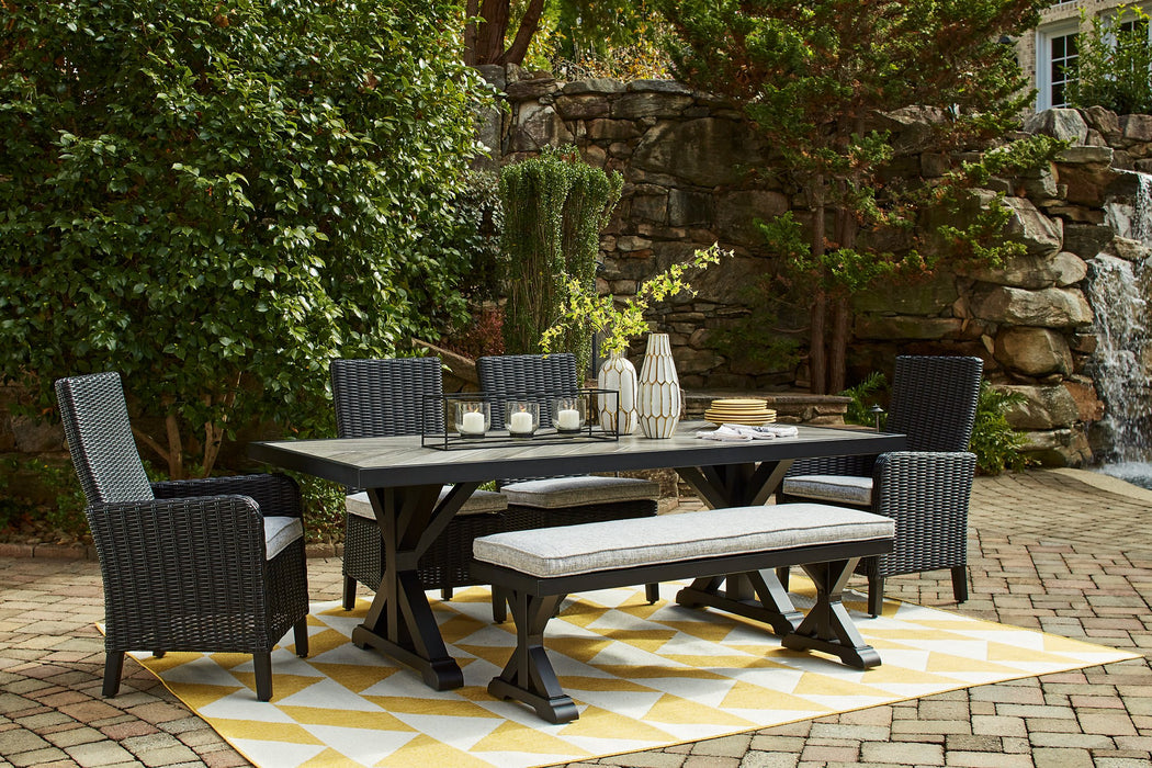 Beachcroft Outdoor Dining Set - Furniture 4 Less (Jacksonville, NC)