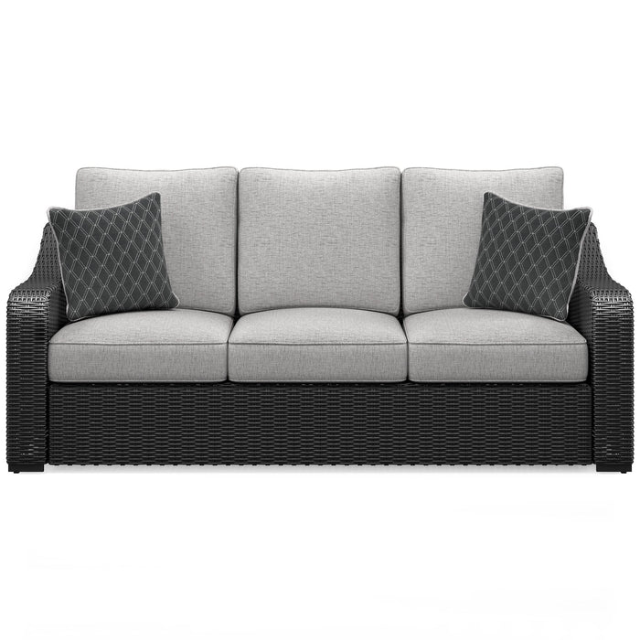 Beachcroft Outdoor Sofa with Cushion - Furniture 4 Less (Jacksonville, NC)