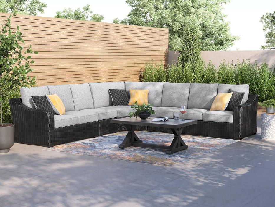 Beachcroft Outdoor Sectional - Furniture 4 Less (Jacksonville, NC)