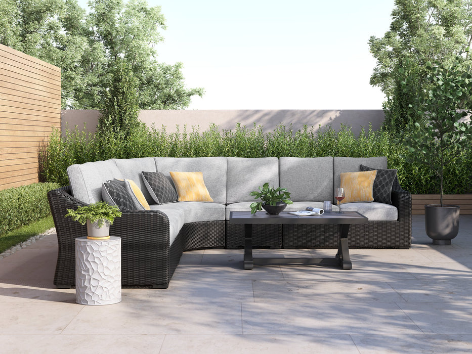 Beachcroft Outdoor Sectional - Furniture 4 Less (Jacksonville, NC)